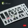 Kelik F-14D - interior 3D decals for GWH kit - 3D belsőtér-részletező matricakészlet