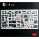 Kelik F-14A - interior 3D decals for Hasegawa kit - 3D belsőtér-részletező matricakészlet