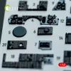 Kelik F-14A - interior 3D decals for Hasegawa kit - 3D belsőtér-részletező matricakészlet