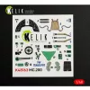 Kelik MC.200 - interior 3D decals for Italeri kit - 3D belsőtér-részletező matricakészlet