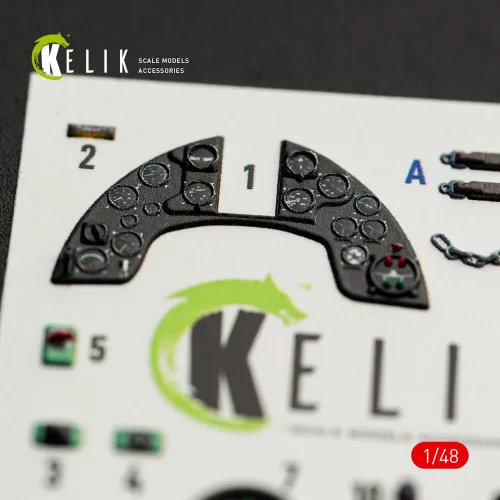 Kelik MC.200 - interior 3D decals for Italeri kit - 3D belsőtér-részletező matricakészlet