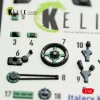 Kelik MC.200 - interior 3D decals for Italeri kit - 3D belsőtér-részletező matricakészlet
