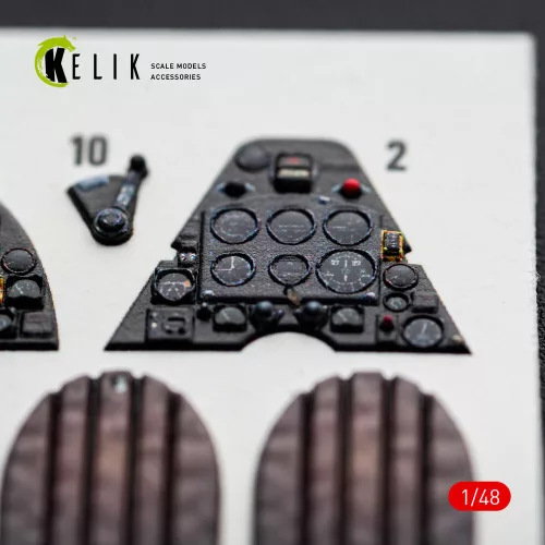 Kelik Spitfire TR.9 - interior 3D decals for Airfix - 3D belsőtér-részletező matricakészlet