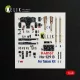 Kelik Hs-129 B - interior 3D decals for Takom kit - 3D belsőtér-részletező matricakészlet