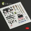 Kelik Hs-129 B - interior 3D decals for Takom kit - 3D belsőtér-részletező matricakészlet