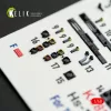 Kelik Hs-129 B - interior 3D decals for Takom kit - 3D belsőtér-részletező matricakészlet