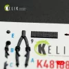 Kelik MH-6J Little Bird - interior 3D decals for ICM kit - 3D belsőtér-részletező matricakészlet
