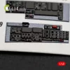 Kelik F-16I SUFA - interior 3D decals for GWH kit - 3D belsőtér-részletező matricakészlet