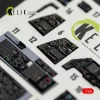 Kelik F-16I SUFA - interior 3D decals for GWH kit - 3D belsőtér-részletező matricakészlet