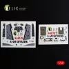 Kelik A-4M SKYHAWK - interior 3D decals for Hasegawa - 3D belsőtér-részletező matricakészlet