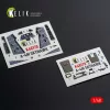 Kelik A-4M SKYHAWK - interior 3D decals for Hasegawa - 3D belsőtér-részletező matricakészlet
