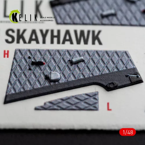 Kelik TA-4J SKYHAWK - interior 3D decals for Hasegawa - 3D belsőtér-részletező matricakészlet