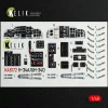 Kelik H-34A/UH-34D - interior 3D decals for Italeri kit - 3D belsőtér-részletező matricakészlet