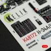 Kelik H-34A/UH-34D - interior 3D decals for Italeri kit - 3D belsőtér-részletező matricakészlet