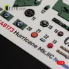 Kelik Hurricane Mk.IIC - interior 3D decals for Hobby Boss - 3D belsőtér-részletező matricakészlet