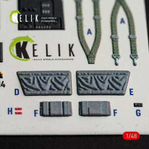 Kelik L-20A/U-6A - type 1 interior 3D decals for Dora Wings - L-20A/U-6A - 1. típus – 3D belsőtér-részletező matricakészlet