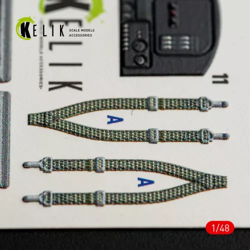 Kelik L-20A/U-6A - type 1 interior 3D decals for Dora Wings - L-20A/U-6A - 1. típus – 3D belsőtér-részletező matricakészlet