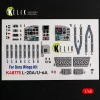 Kelik L-20A/U-6A - type 2 interior 3D decals for Dora Wings - L-20A/U-6A - 2. típus – 3D belsőtér-részletező matricakészlet
