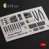 Kelik L-20A/U-6A - type 2 interior 3D decals for Dora Wings - L-20A/U-6A - 2. típus – 3D belsőtér-részletező matricakészlet