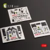Kelik F-15C (Late) - interior 3D decals for Hasegawa - 3D belsőtér-részletező matricakészlet