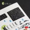 Kelik F-15C (Late) - interior 3D decals for Hasegawa - 3D belsőtér-részletező matricakészlet