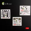 Kelik F-15A - interior 3D decals for Hasegawa - 3D belsőtér-részletező matricakészlet