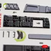 Kelik F-15A - interior 3D decals for Hasegawa - 3D belsőtér-részletező matricakészlet