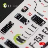 Kelik F-15A - interior 3D decals for Hasegawa - 3D belsőtér-részletező matricakészlet
