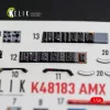 Kelik AMX - interior 3D decals for Hobby Boss - 3D belsőtér-részletező matricakészlet