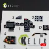 Kelik AMX - interior 3D decals for Hobby Boss - 3D belsőtér-részletező matricakészlet