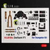 Kelik Defiant F1 - interior 3D decals for Trumpeter - 3D belsőtér-részletező matricakészlet