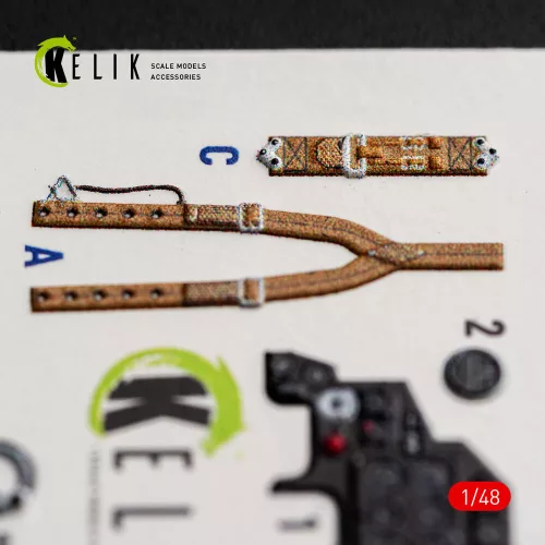 Kelik Defiant F1 - interior 3D decals for Trumpeter - 3D belsőtér-részletező matricakészlet