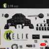 Kelik Defiant F1 - interior 3D decals for Trumpeter - 3D belsőtér-részletező matricakészlet