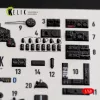 Kelik Defiant F1 - interior 3D decals for Trumpeter - 3D belsőtér-részletező matricakészlet