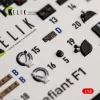 Kelik Defiant F1 - interior 3D decals for Trumpeter - 3D belsőtér-részletező matricakészlet