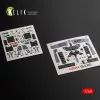 Kelik F-15E (Late) - interior 3D decals for Hasegawa - 3D belsőtér-részletező matricakészlet