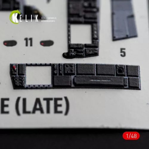 Kelik F-15E (Late) - interior 3D decals for Hasegawa - 3D belsőtér-részletező matricakészlet