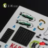 Kelik F-15E (Late) - interior 3D decals for Hasegawa - 3D belsőtér-részletező matricakészlet