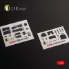 Kelik F-35B - interior 3D decals for Italeri - 3D belsőtér-részletező matricakészlet