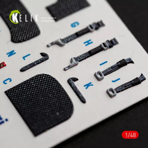 Kelik F-35B - interior 3D decals for Italeri - 3D belsőtér-részletező matricakészlet
