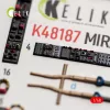 Kelik Mirage F1C/CR - interior 3D decals for Italeri - 3D belsőtér-részletező matricakészlet