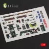Kelik A6M5a - interior 3D decals for Fine Molds - 3D belsőtér-részletező matricakészlet