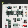 Kelik A6M5a - interior 3D decals for Fine Molds - 3D belsőtér-részletező matricakészlet