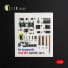 Kelik A6M2b Zero - interior 3D decals for Academy - 3D belsőtér-részletező matricakészlet