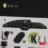 Kelik He-111 H-16 - interior 3D decals for ICM - 3D belsőtér-részletező matricakészlet