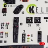 Kelik He-111 H-20 - interior 3D decals for ICM - 3D belsőtér-részletező matricakészlet