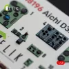 Kelik Aichi D3A2 Val - interior 3D decals for Wingsy Kits - 3D belsőtér-részletező matricakészlet
