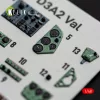 Kelik Aichi D3A2 Val - interior 3D decals for Wingsy Kits - 3D belsőtér-részletező matricakészlet