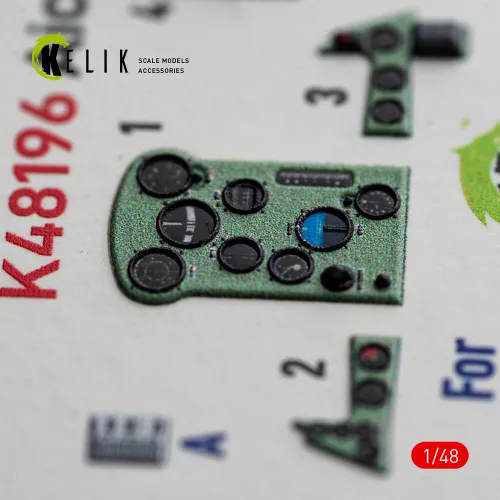 Kelik Aichi D3A2 Val - interior 3D decals for Wingsy Kits - 3D belsőtér-részletező matricakészlet
