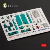 Kelik MiG-23 ML/MLD - interior 3D decals for Trumpeter - 3D belsőtér-részletező matricakészlet